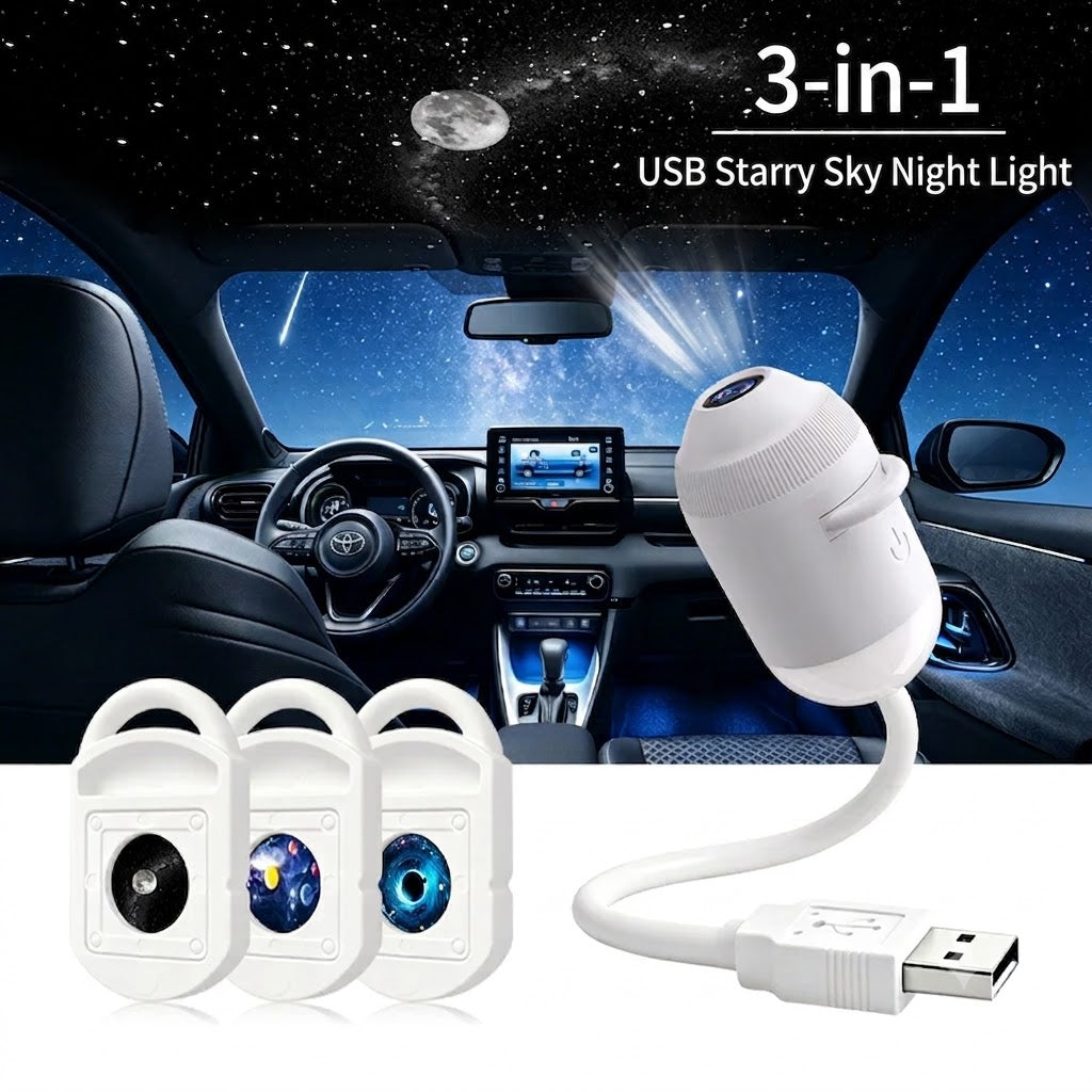 USB Galaxy Projector